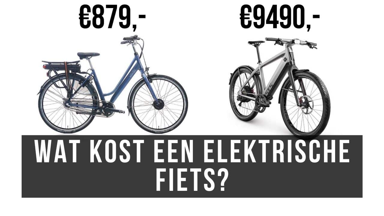 Uitgaven morfine Sociaal Wat kost een elektrische fiets? | Prijsverschillen E-Bikes - E-Bike Bond